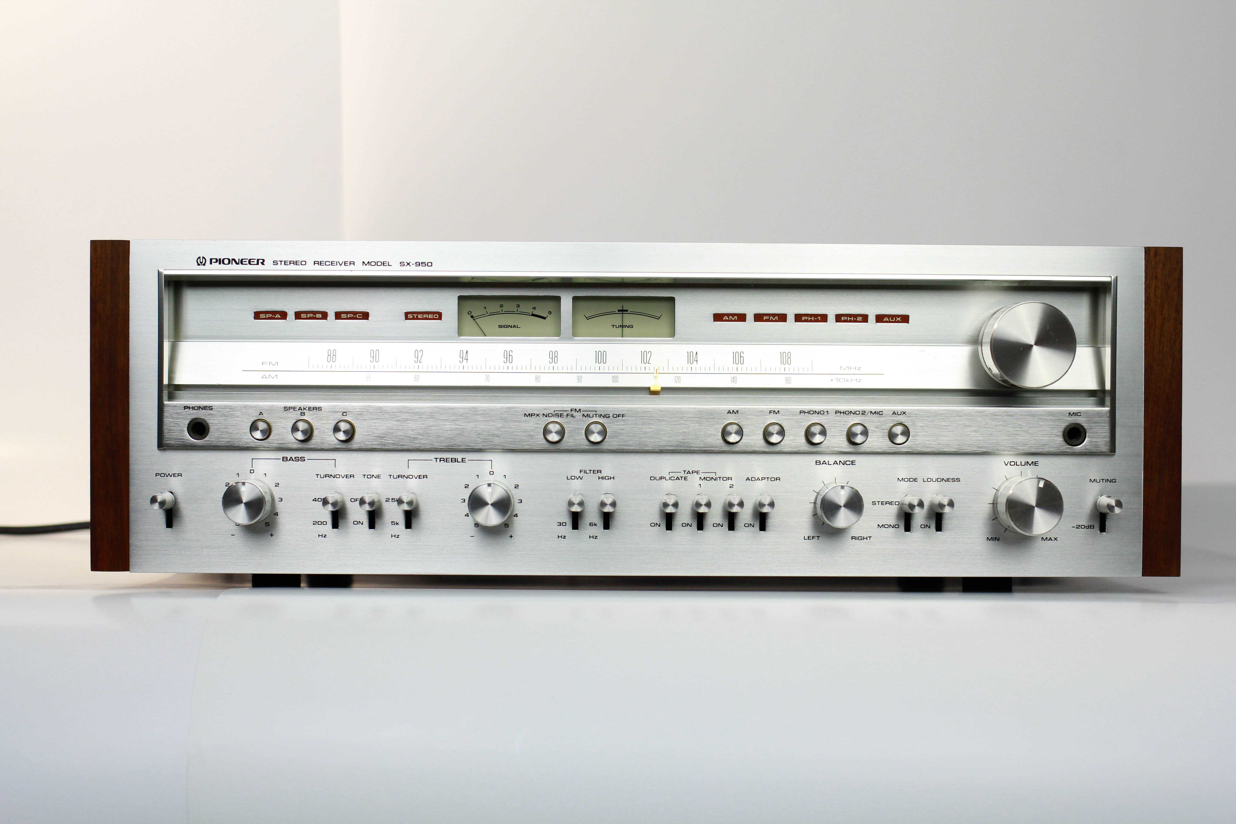 amplituner vintage pioneer sx 950
